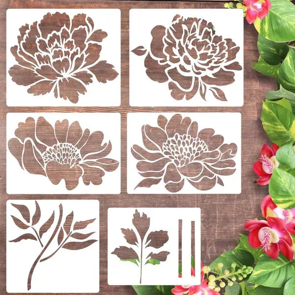 🔥Hot Sale 50% OFF🌻-Garden Fence Large Flower Stencils-DIY decoration