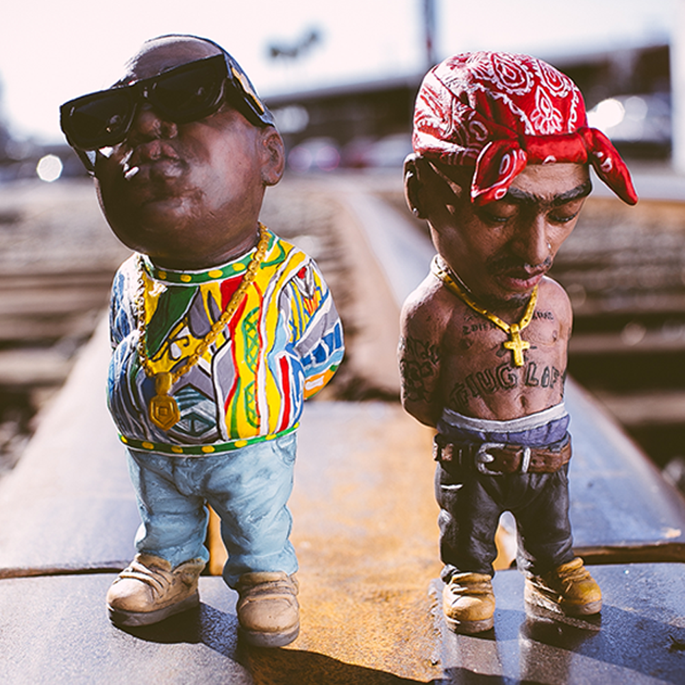 (❤️✨Last Day Promotion - 50%OFF)Rapper Sculpture Garden Homies/Home Decor