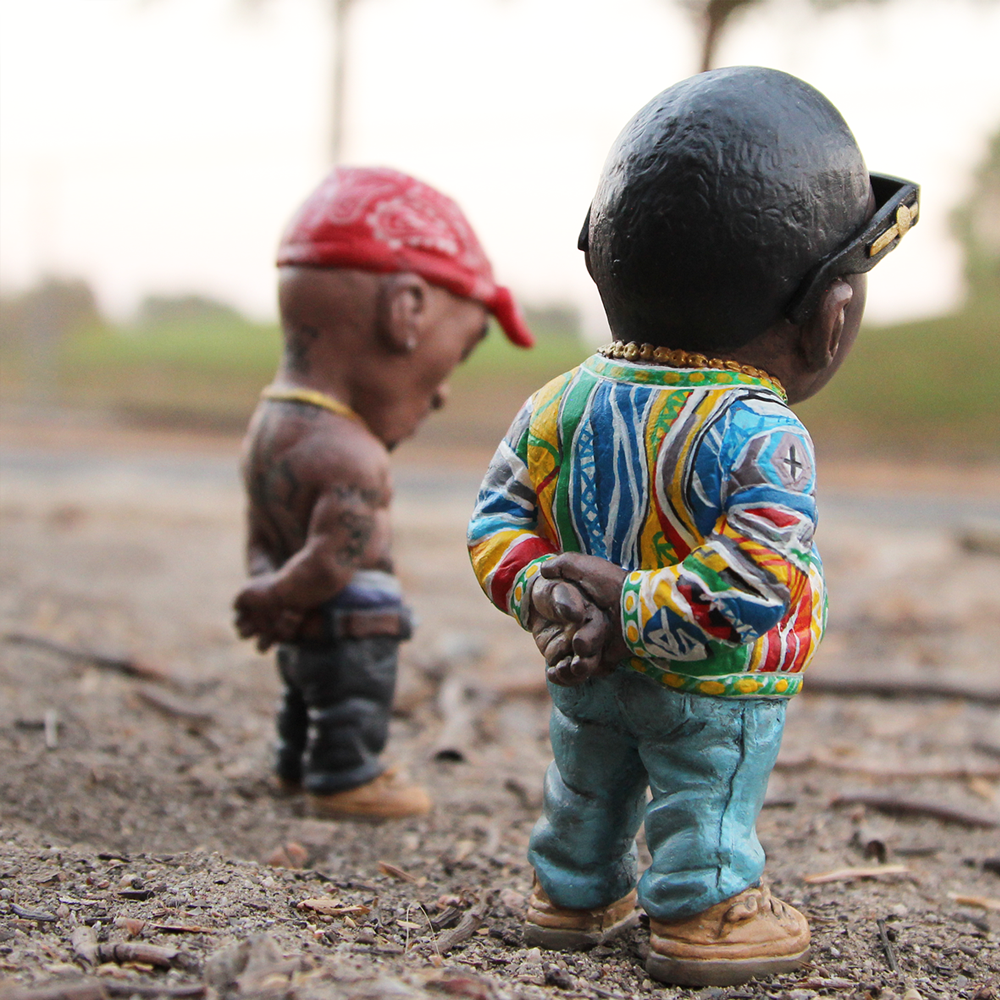 (❤️✨Last Day Promotion - 50%OFF)Rapper Sculpture Garden Homies/Home Decor