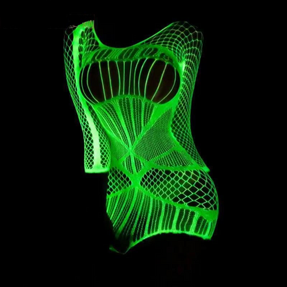 💲Buy 2 Get 1 Free💲Midnight Seduction Luminous Fishnet Stockings