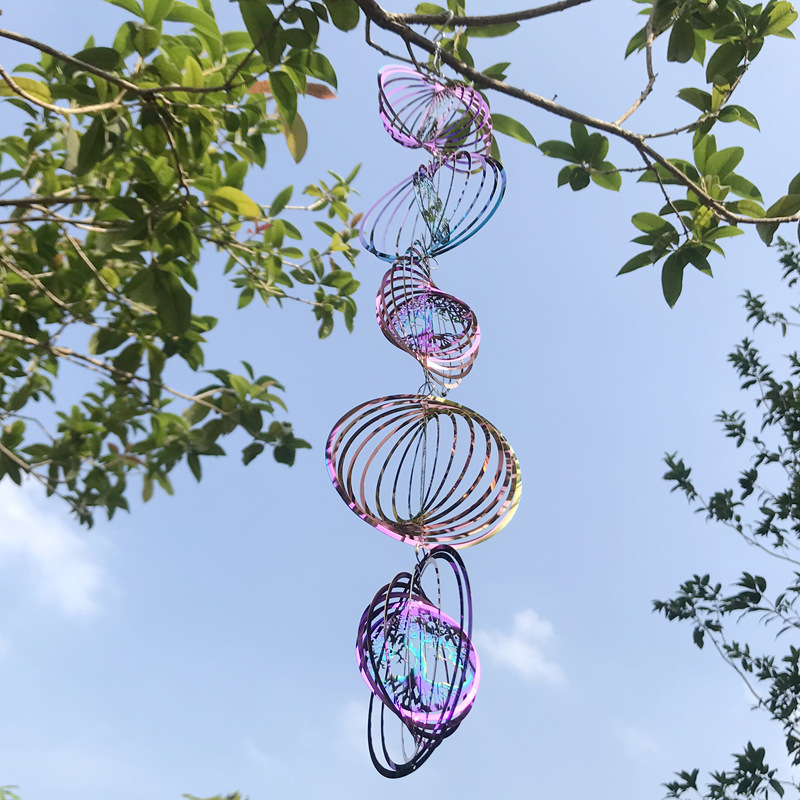 Wind Spinner 3D Hanging Yard Garden Decor