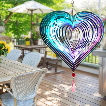 Wind Spinner 3D Hanging Yard Garden Decor