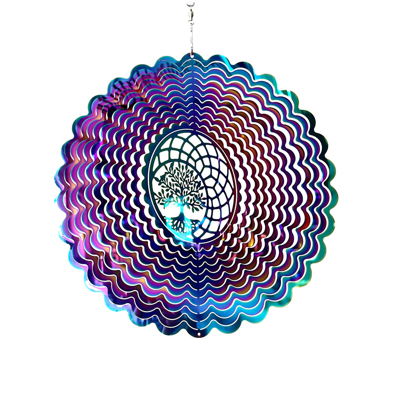 Wind Spinner 3D Hanging Yard Garden Decor