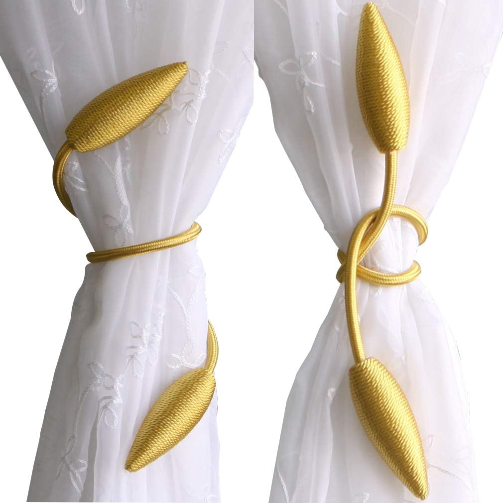 2 Pack Curtain Tiebacks Clips Creative Window Drape