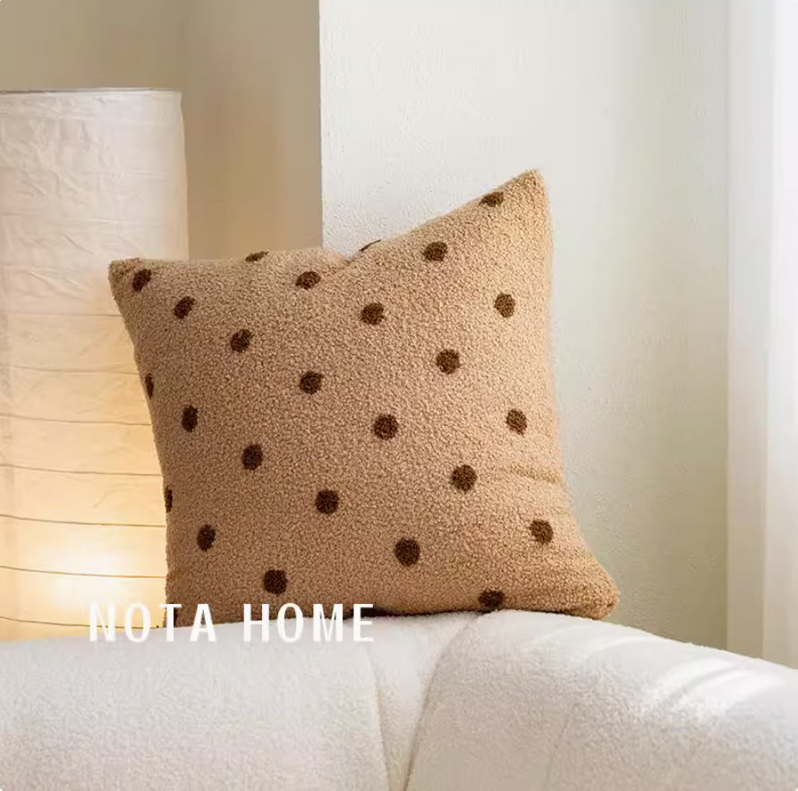 Wabi-sabi Style Plush Throw Pillow Covers