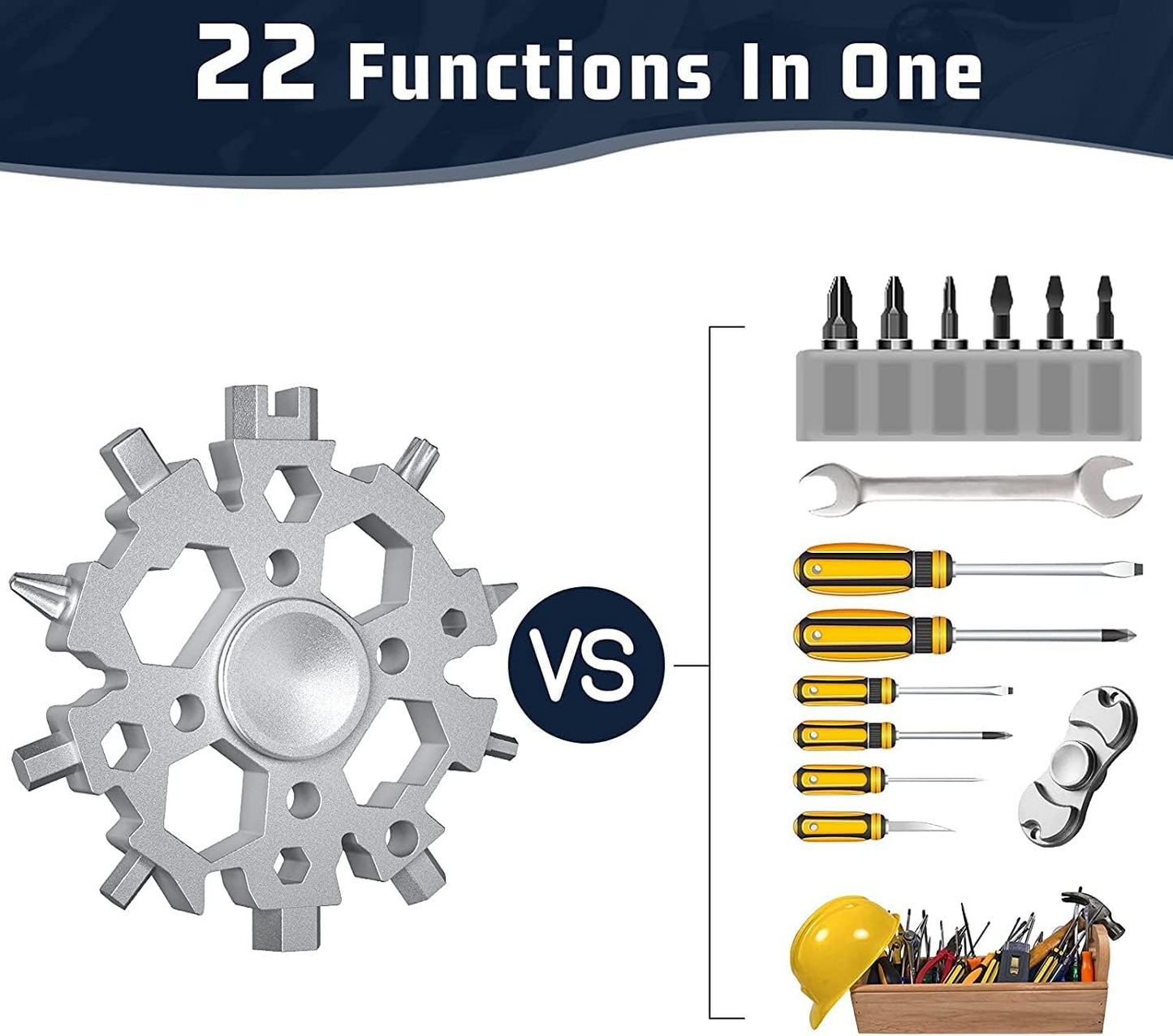 23 in 1 Snowflake Multitool