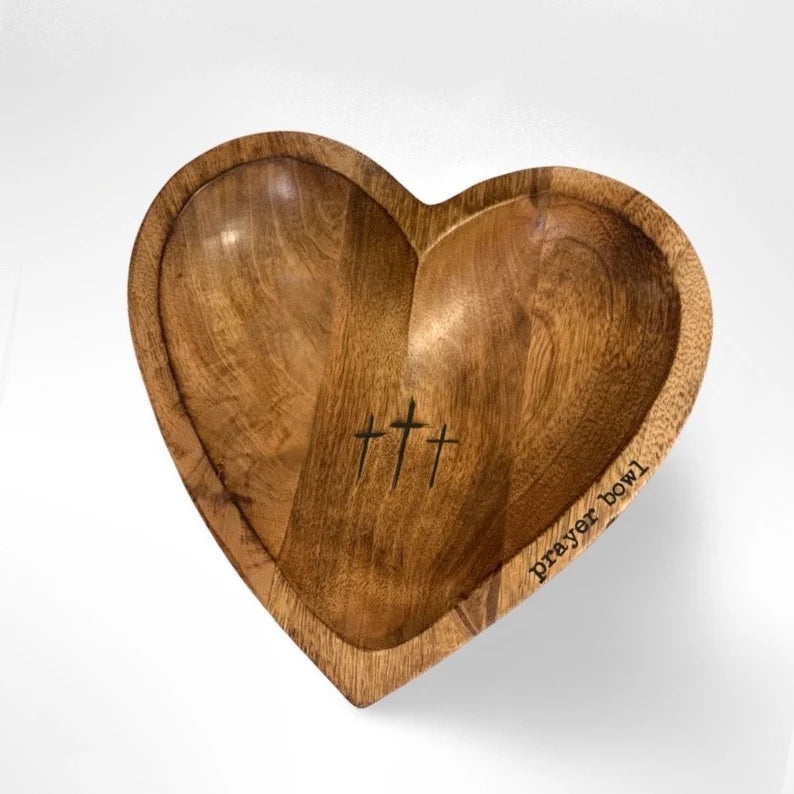 Father's Day Sales - 45% OFF🔥-New Heart Prayer Bowl Modern Cross religious gifts