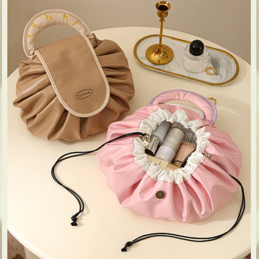 Drawstring Cosmetic & Makeup Bag Organizer