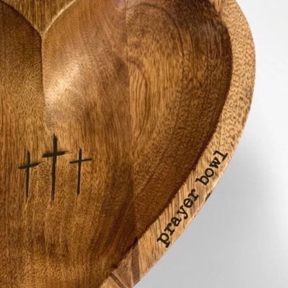 Father's Day Sales - 45% OFF🔥-New Heart Prayer Bowl Modern Cross religious gifts