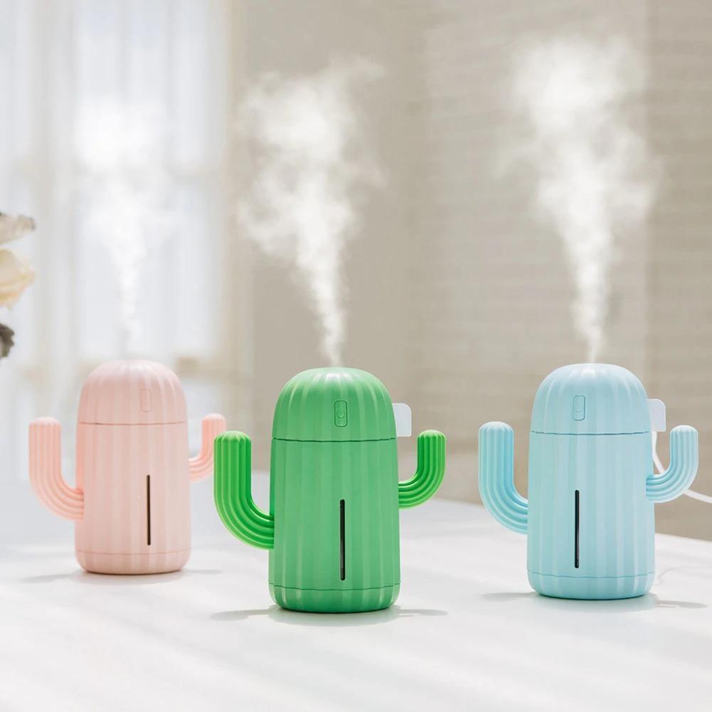 Mini Cactus LED USB Humidifier