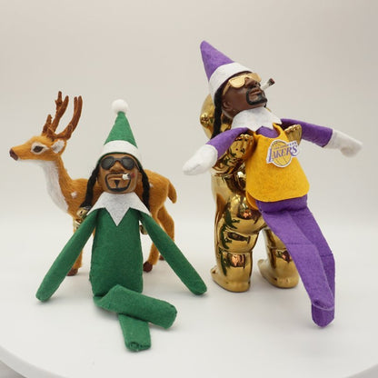 Snoop On Stoop Christmas Elf Doll