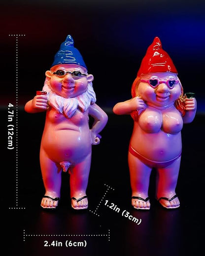 ✨Hot Sale 50% Off-Naughty Garden Gnome Funny Statue