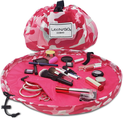 Cosmo Drawstring Cosmetic & Makeup Bag Organizer