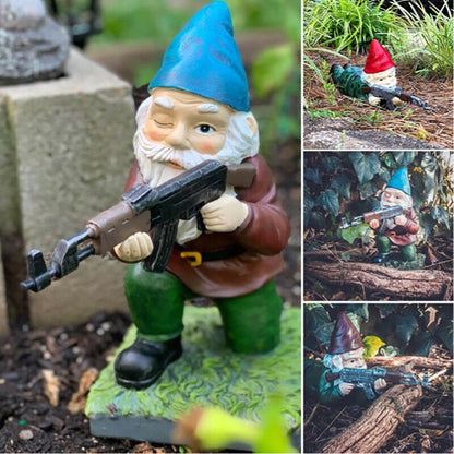 Amusing Army Gnome