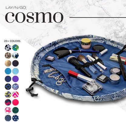 Cosmo Drawstring Cosmetic & Makeup Bag Organizer