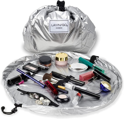 Cosmo Drawstring Cosmetic & Makeup Bag Organizer