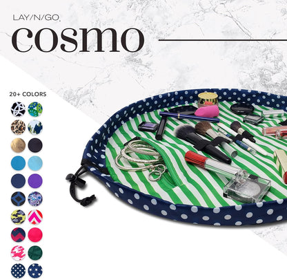 Cosmo Drawstring Cosmetic & Makeup Bag Organizer