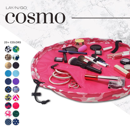 Cosmo Drawstring Cosmetic & Makeup Bag Organizer