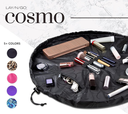 Cosmo Drawstring Cosmetic & Makeup Bag Organizer