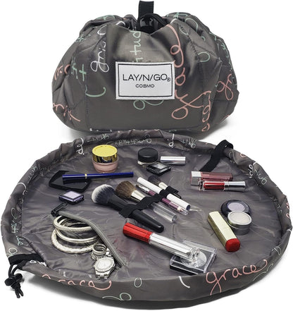 Cosmo Drawstring Cosmetic & Makeup Bag Organizer