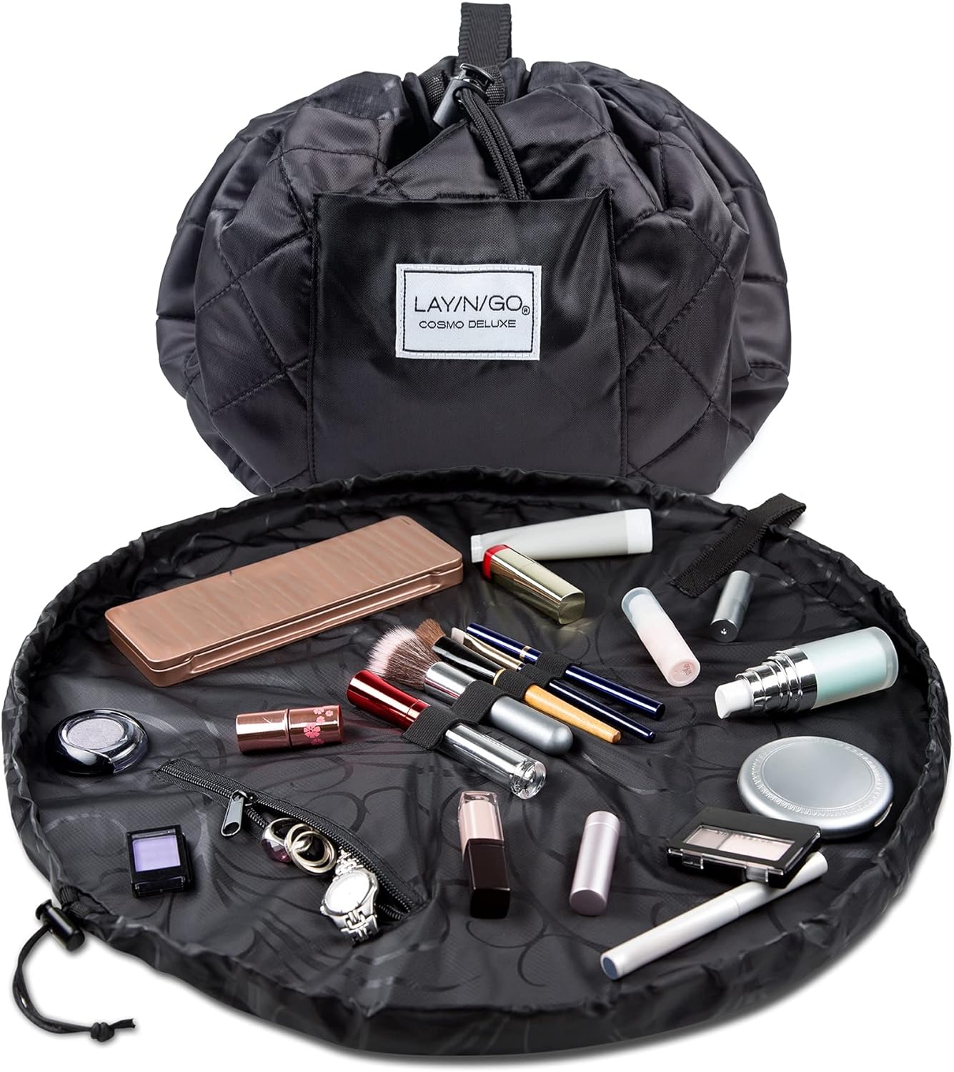 Cosmo Drawstring Cosmetic & Makeup Bag Organizer