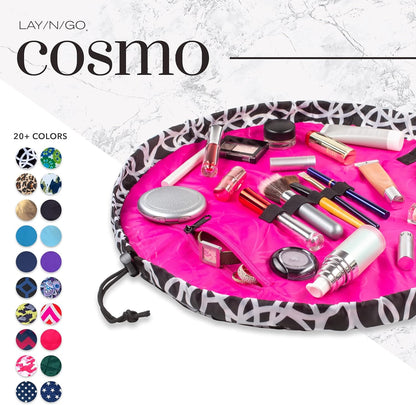 Cosmo Drawstring Cosmetic & Makeup Bag Organizer