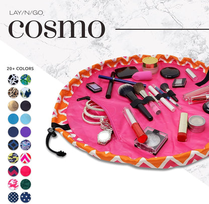 Cosmo Drawstring Cosmetic & Makeup Bag Organizer