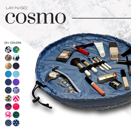 Cosmo Drawstring Cosmetic & Makeup Bag Organizer