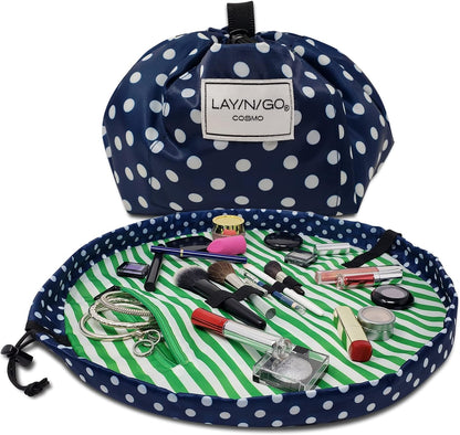 Cosmo Drawstring Cosmetic & Makeup Bag Organizer