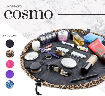 Cosmo Drawstring Cosmetic & Makeup Bag Organizer