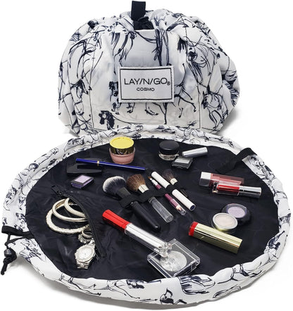 Cosmo Drawstring Cosmetic & Makeup Bag Organizer