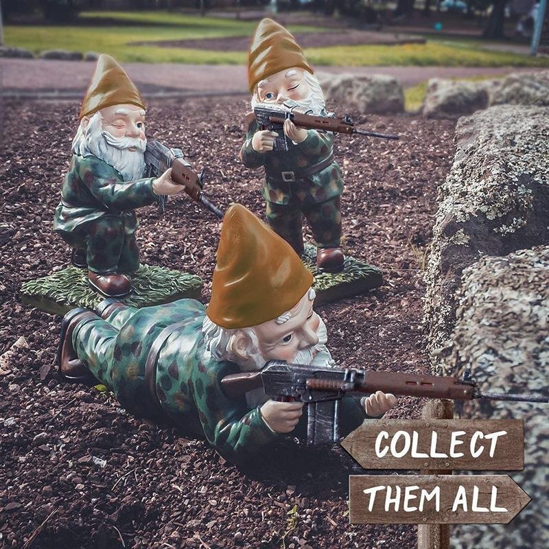 Amusing Army Gnome