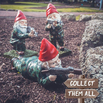 Amusing Army Gnome