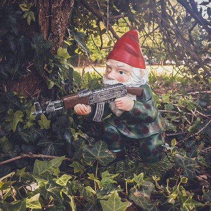 Amusing Army Gnome