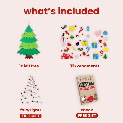 (❤️✨Clearance Sale-50% OFF) Felt Christmas Tree