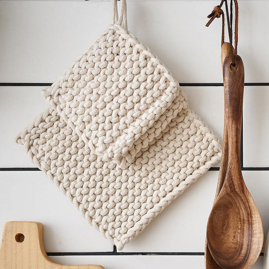 Chunky Crocheted Pot Holder