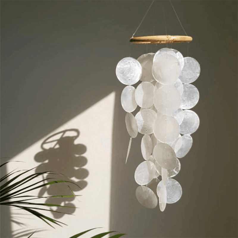 Handmade Nursery Shell Mobile Wind Chime