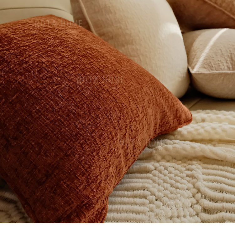 Solid Color Simple Throw Pillow Covers