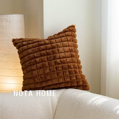 Wabi-sabi Style Plush Throw Pillow Covers