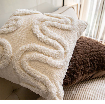 Cream Style Throw Pillow Covers