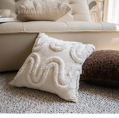 Cream Style Throw Pillow Covers