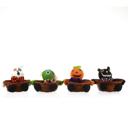 🎃 Handmade Halloween Character Fruit Baskets 🎃