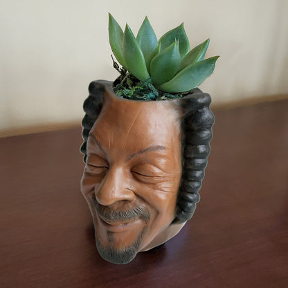 (❤️✨Last Day Promotion - 50%OFF)Pot planter for succulents or houseplants ripping a bong