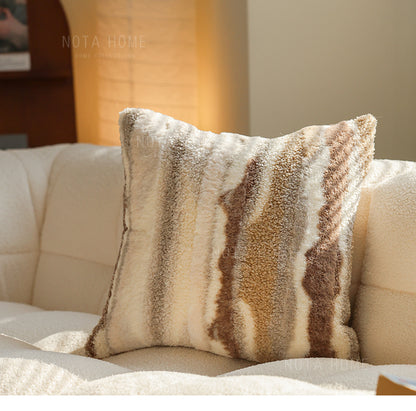 Retro Style Plush Throw Pillow Covers