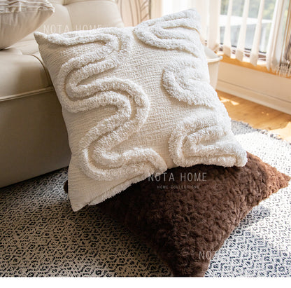 Cream Style Throw Pillow Covers