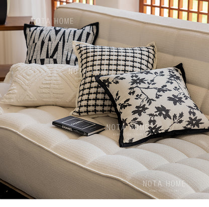 Modern Simple Tufted Lumbar Pillow