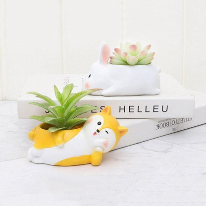 Lazy Animal Succulent Planter