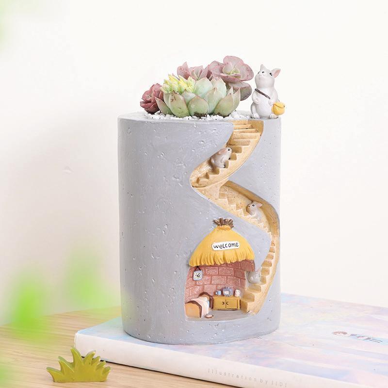 Animal Secret Home Planter Pot