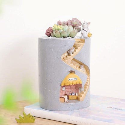 Animal Secret Home Planter Pot