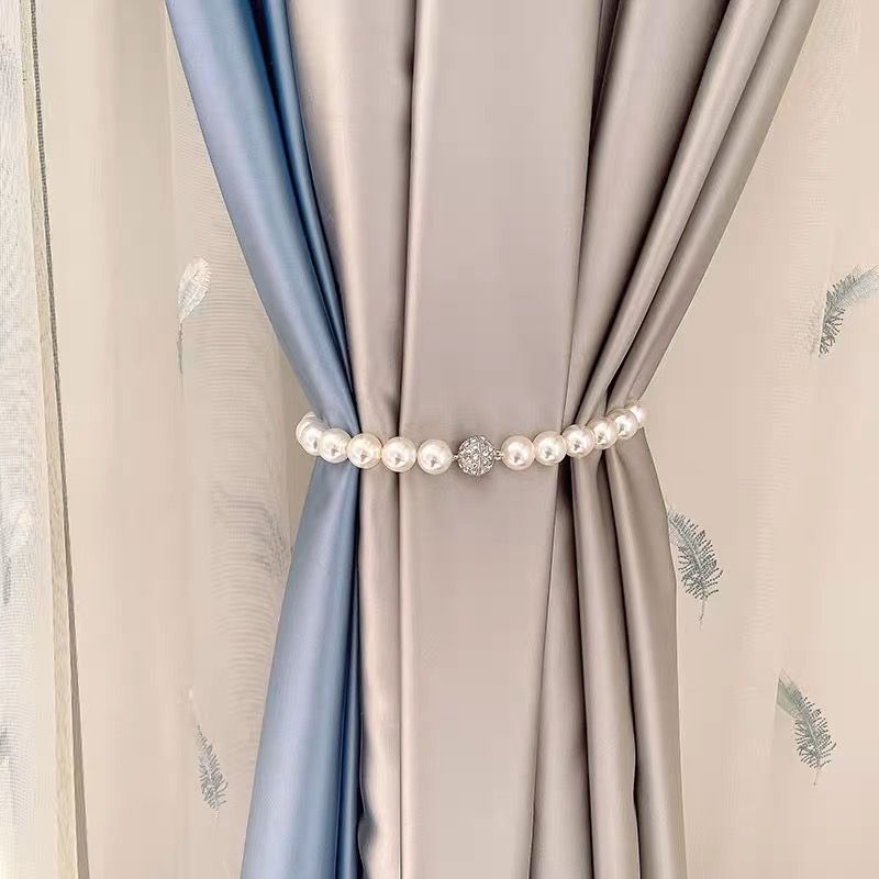 2 Pack of Pearl Curtain Tiebacks